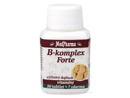 MedPharma B-komplex Forte tbl 30+7 zadarmo (37 ks)