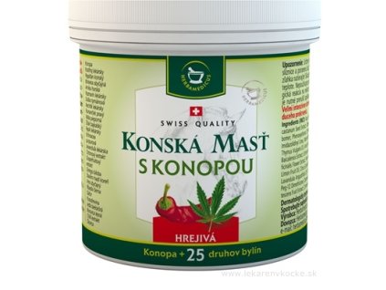 KONSKÁ MASŤ S KONOPOU HREJIVÁ 250 ml