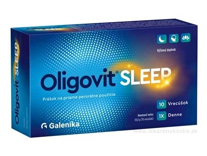 Oligovit SLEEP prášok na perorálne použitie, vrecúška 1x10 ks