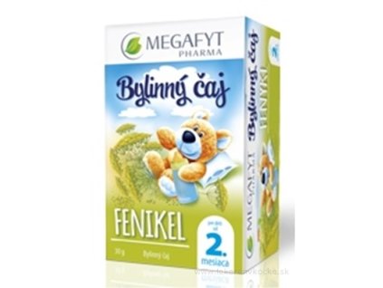 MEGAFYT Bylinný čaj FENIKEL pre deti 20x1,5 g
