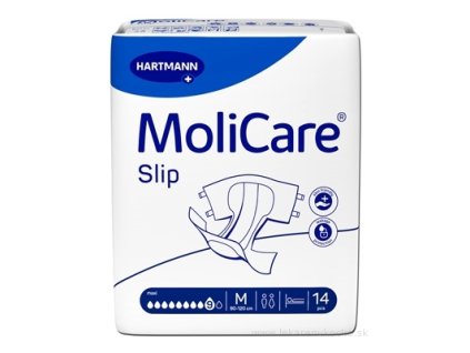 MOLICARE Slip maxi 9 kvapiek M inkontinenčné nohavičky 70 - 120 cm 3510 ml 14 ks