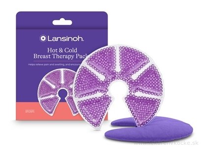 Lansinoh Teraperly 3v1 teplé alebo studené obklady na prsníky