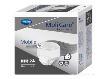 Molicare Premium Mobile 10 kvapiek XL 14 ks