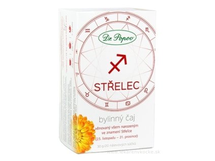 Dr. Popov Bylinný čaj STRELEC 20x1,5 g