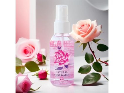 Prírodná ružová voda 100 ml - SPREJ