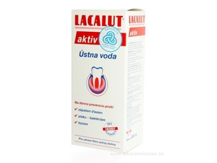 LACALUT AKTIV ÚSTNA VODA 300 ml