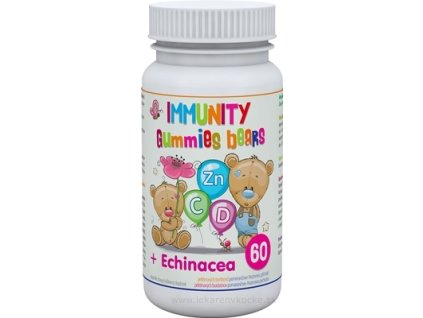 IMMUNITY Gummies bears + Echinacea - Clinical 60 ks