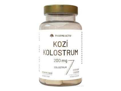 Pharma Activ Kozie kolostrum – výživový doplnok, 60 kapsúl