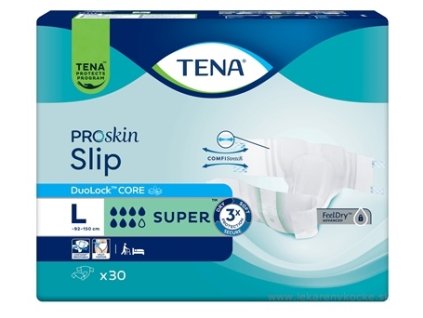 Tena Slip Super L Plienkové nohavičky zalepovacie 30 ks