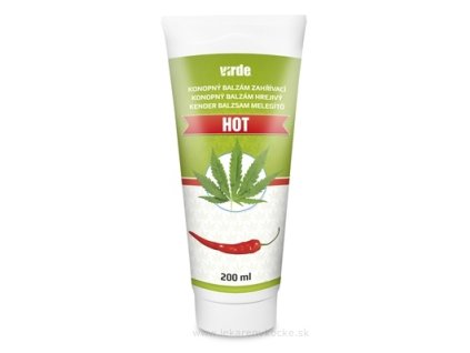 VIRDE KONOPNÝ BALZAM hrejivý HOT 200 ml