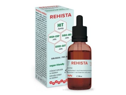 Rehista kvapky 50 ml – s palmitoyletanolamidom a extraktom zo zeleného čaju, vhodné pri tráviacich ťažkostiach