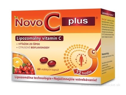 NOVO C PLUS Lipozomálny vitamín C cps 1x60