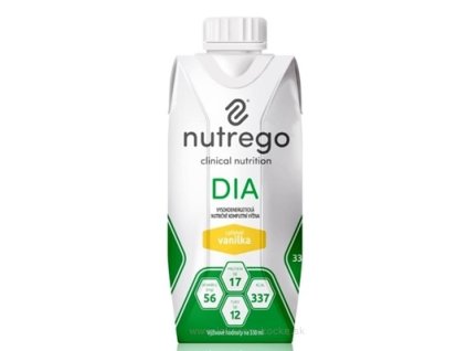 Nutrego DIA s príchuťou vanilka 12x330 ml