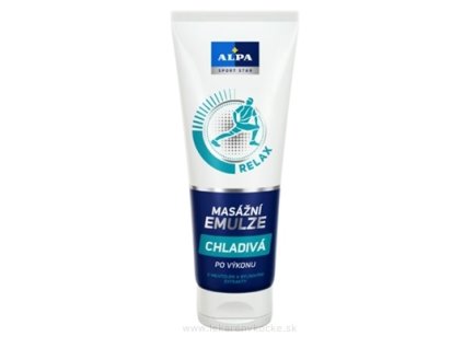 ALPA SportStar EMULZIA MASÁŽNA CHLADIVÁ 210 ml