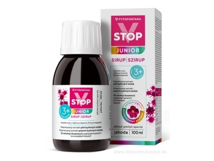 FYTOFONTANA V-stop junior sirup jahoda 100 ml