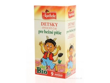 APOTHEKE BIO DETSKÝ OVOCNÝ ČAJ INOV 20x2 g