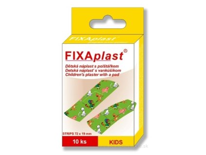 FIXAplast KIDS Detská náplasť strip 10 ks