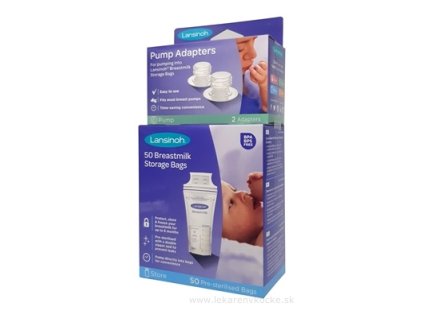 Lansinoh Sáčky na skladovanie materského mlieka 1 set