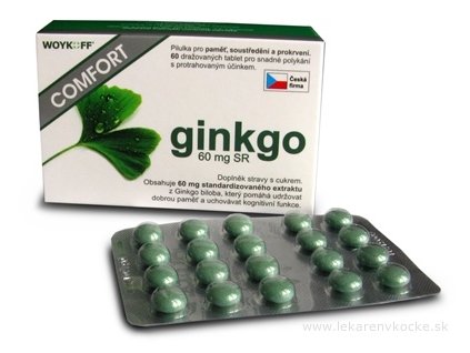 ginkgo COMFORT 60 mg SR - Woykoff 60 ks