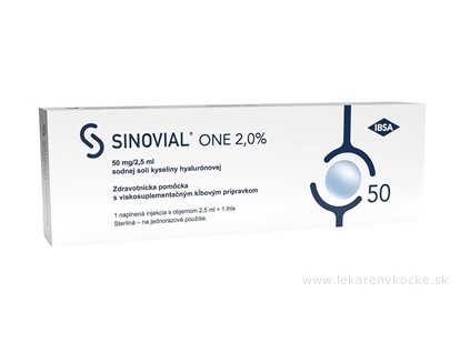 Sinovial ONE 2% 2,5 ml