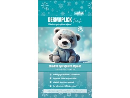 JADOB DERMAPLICK Touch chladivá hydrogélová náplasť (4,5 x 11 cm) 2 ks