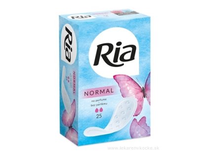 Ria Slip NORMAL hygienické slipové vložky, bez parfému 25 ks