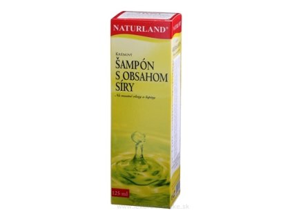 NATURLAND KRÉMOVÝ ŠAMPÓN S OBSAHOM SÍRY 125 ml