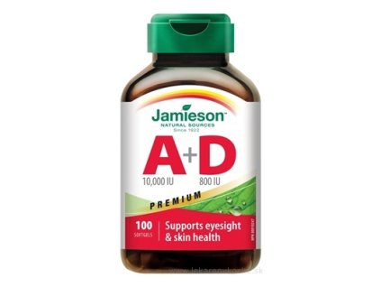 JAMIESON VITAMÍN A + D PREMIUM 100 ks
