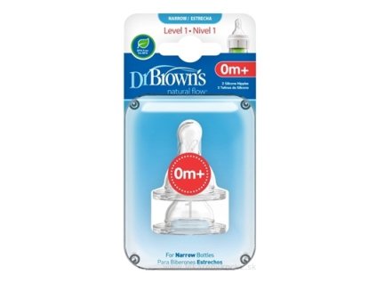 Dr.BROWN´S NÁHRADNÉ CUMLÍKY OPTIONS+ LEVEL 1 2 ks