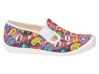 Fare Detské papuče na gumičku č. 35