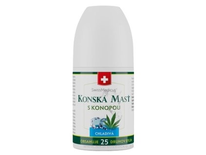 KONSKÁ MASŤ S KONOPOU chladivá 90 ml