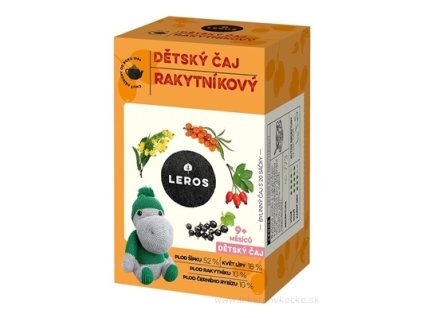 LEROS DETSKÝ ČAJ RAKYTNÍKOVÝ 20x2 g