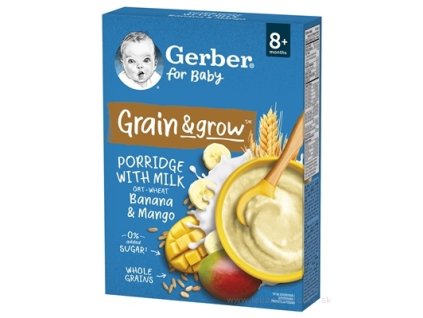 Gerber for Baby Mliečna KAŠA Pšenično-ovsená 200 g