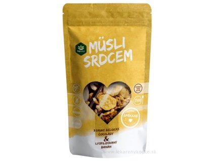 topnatur Müsli srdcom Čoko Trio & Banán 250 g