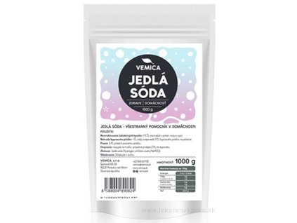 Vemica JEDLÁ SÓDA potravinárska kvalita 1000 g