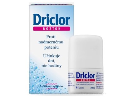 Driclor Antiperspirant guľôčka 20 ml