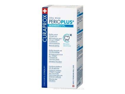 Curaprox Perio Plus+ Regenerate 0.09 CHX 200 ml