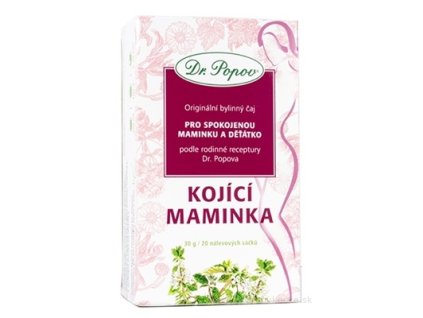 Dr. Popov Bylinný čaj DOJČIACA MAMIČKA nálevové vrecúška 20x1,5g