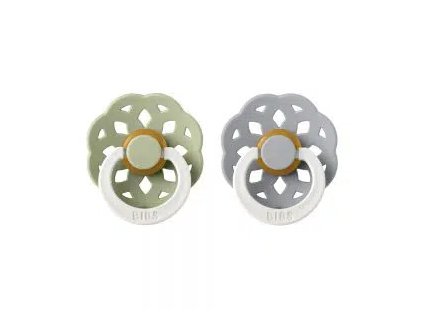 BIBS Boheme cumlíky z prírodného kaučuku 2ks – veľkosť 2 - nočné