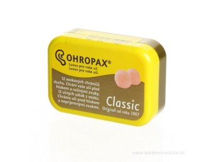 OHROPAX CLASSIC Ušné vložky 12 ks