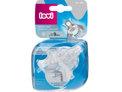 LOVI SuperVent dynamický cumlík (stredný prietok, 6 m+, silikónový) – 2 ks          Spýtať sa modelu ChatGPT