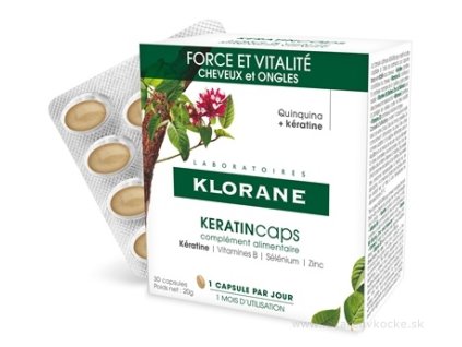 KLORANE KERATINcaps 30 ks