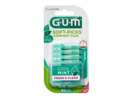GUM Soft-Picks Comfort Flex Mint 40 ks