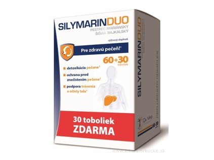 SILYMARIN DUO - DA VINCI cps 60+30 zadarmo (90 ks)