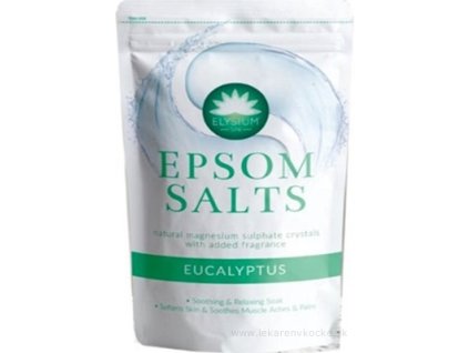 ELYSIUM SPA Prírodná magnéziová soľ s vôňou eukalyptu 450 g