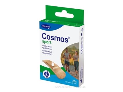COSMOS Sport náplasť 1,9 x 7,2 cm 20 ks