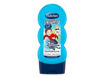 BUBCHEN KIDS SHP+SPRCH. GÉL 2v1 MALÝ FUTBALISTA 230 ml