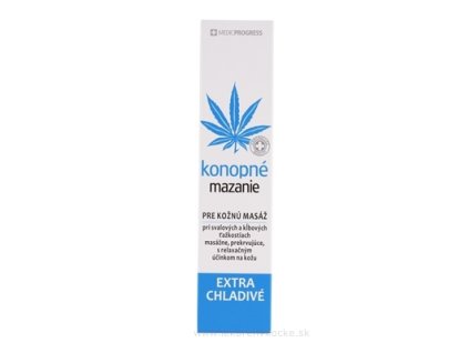 Konopné mazanie extra chladivé 100 ml