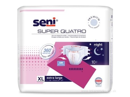 SENI Super quatro extra large 4 10 kusov