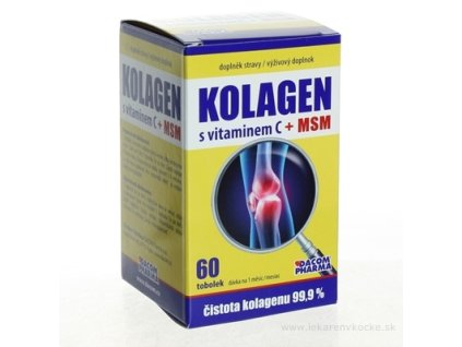 KOLAGEN s vitamínom C + MSM 60 ks